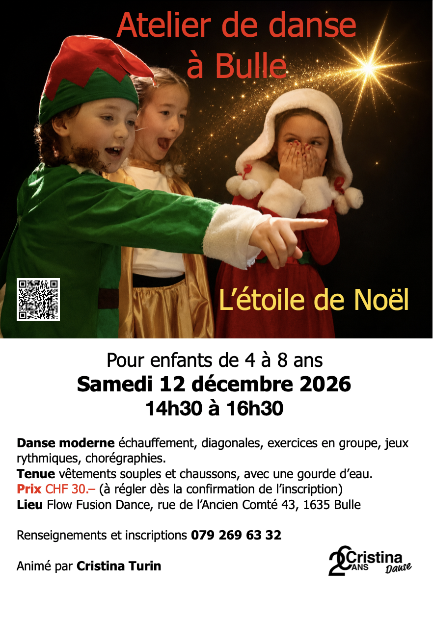 Flyer Atelier de danse