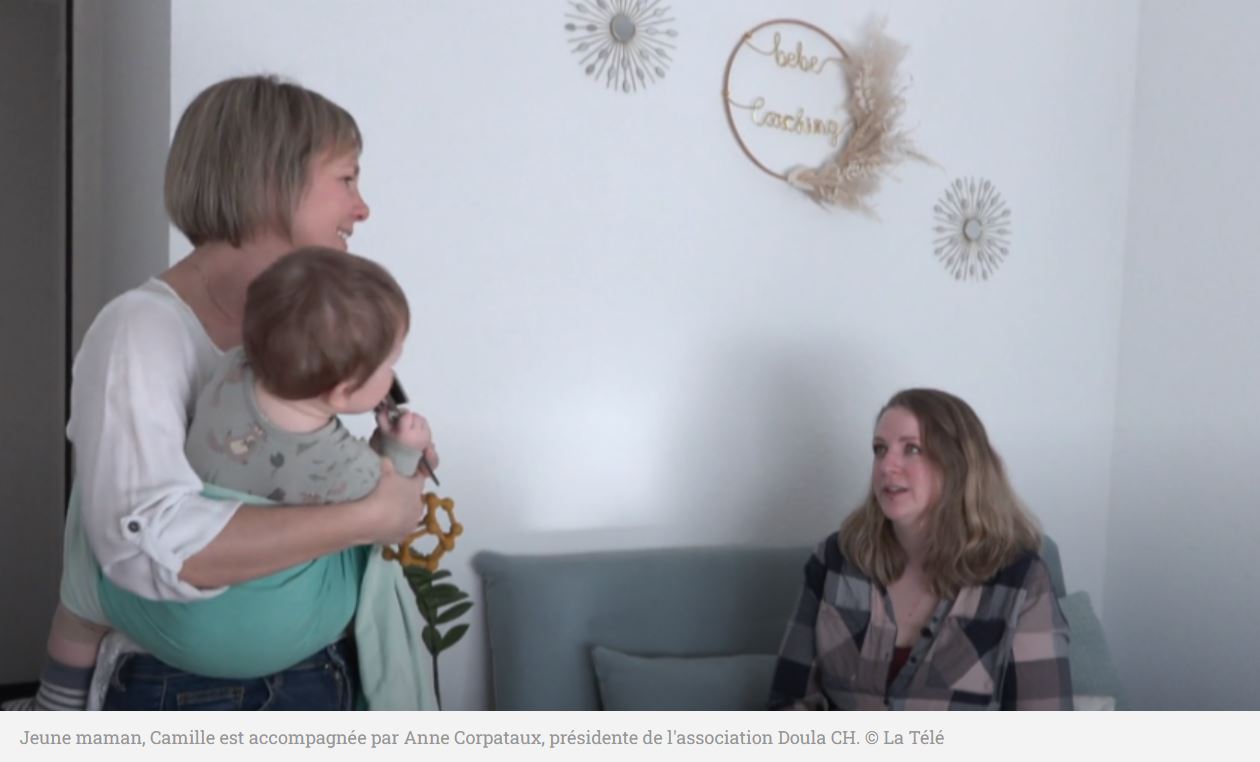 Anne Corpataux, doula diplômée et accompagnante périnatale – © Bébé Coaching