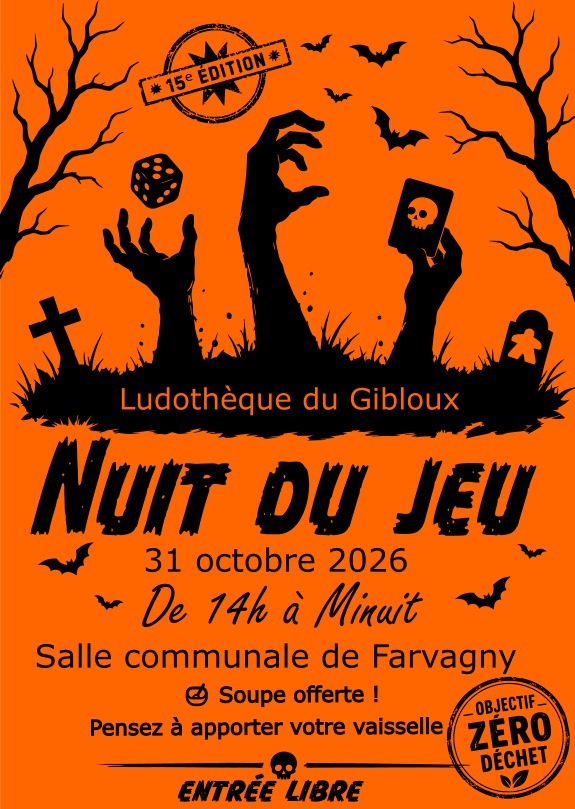 Nuit du Jeu – 15e Édition